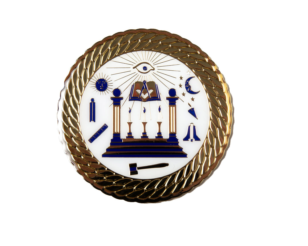 【希少】フリーメイソン　アメリカグランドマスター記念ネクタイ Past Grand Masters – The Grand Lodge of Texas