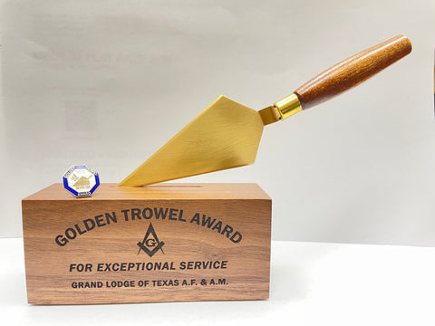 Golden Trowel Award (Fill in Information Below)