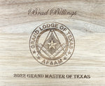 2022 Brad Billings Commemorative Knife/ Cigar Cutter Box