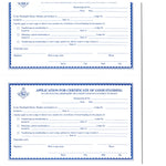 Form 37- Application for Certificate of Good Standing