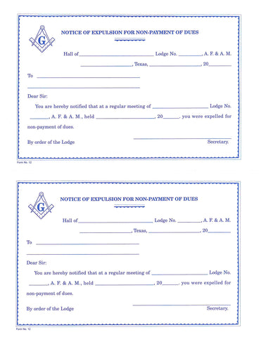 Lodge Forms – Page 4 – The Grand Lodge of Texas