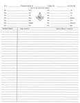 Form 126- Secretary's Minutes Pad