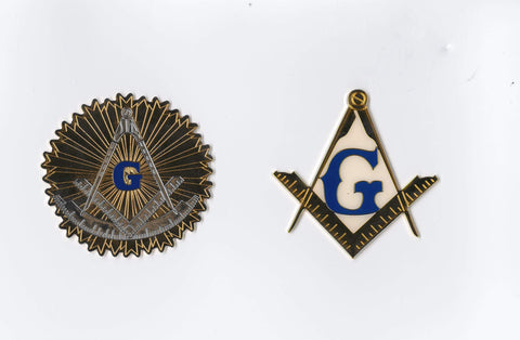 Grand Lodge of Texas Auto Emblems