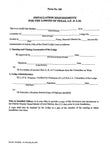 Form 101- Installation of Officers Requirements