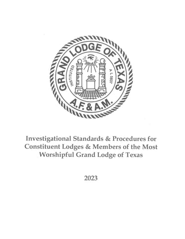 Investigational Standards & Procedures